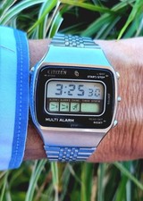 Citizen 40-1030 LCD Vintage Watch
