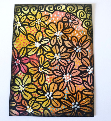 Artist trading card aceo - trading,