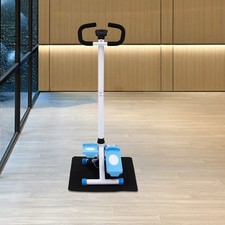 Stepper fitness con manubrio, stepping machine per esercizi, 29*39*110 cm max.150 kg
