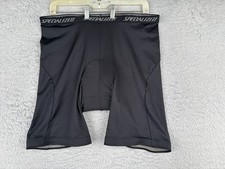 Pantaloncini Ciclismo Specializzati Adulti Extra Large Nero Fodera MTB Pantaloncini Imbottiti EUC