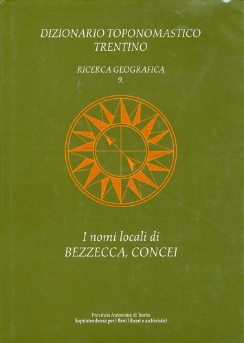 Dizionario toponomastico - dizionario,