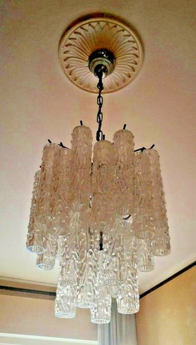 Vintage venini chandelier - chandelier, toni