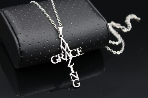 Collana amazing grace croce - amazing,