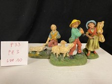 Statuina  presepe vitage in pasta 10 cm