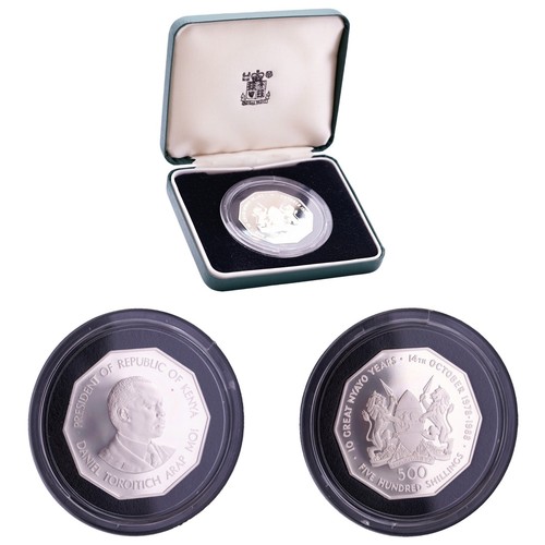 Kenya 500 scellini 1988