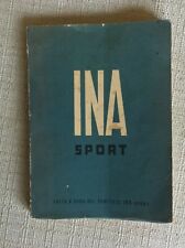 ALMANACCO AGENDA INA SPORT 1955/56  CALCIO CICLISMO AUTOMOBILISMO PUGILATO.....