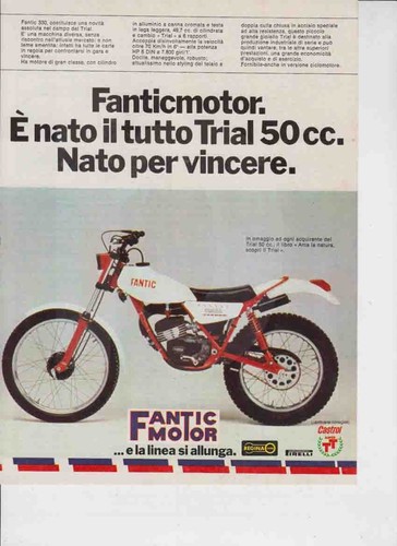 Advertising pubblicità fantic - advertising, pubblicità-fantic