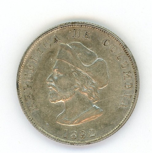 Colombia centavos 1892 - 1892, km#