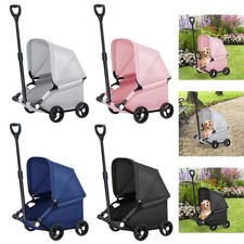 Passeggino per cani pieghevole