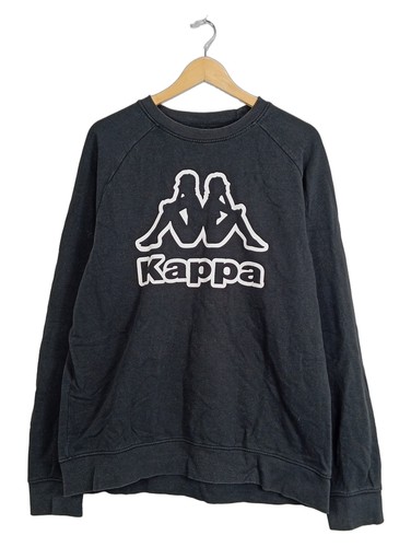Kappa felpa uomo nera con - nera,