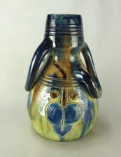 Vaso Art Nouveau ceramica