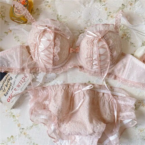 Set reggiseno lingerie senza