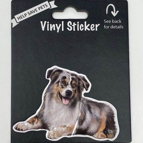 Adesivo vinile cane pastore
