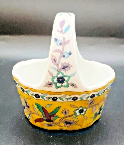 Mini cesto porcellana