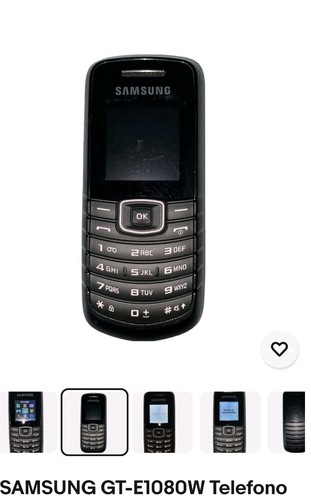 Samsung e1080w telefono - samsung, gt-e1080w