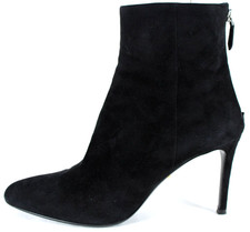 PRADA Black Suede Zip Up