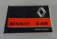 Manuale / Guida Renault Camion R 360 Stand 10/1981