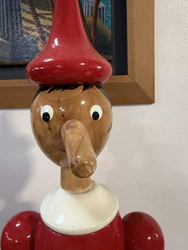 Pinocchio legno vintage - pinocchio,