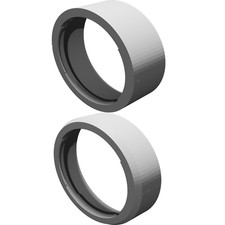 Reversible Lens Hood for Fujifilm 35mm F/1.4 Lens with Quick Cap Access Design