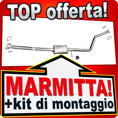 Silenziatore centrale per kia - silenziatore,