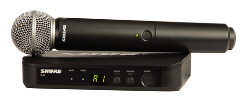 Shure blx24uk sm58 sistema - shure,