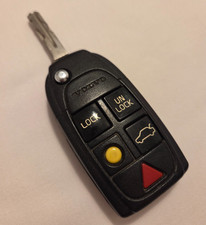 GUSCIO CHIAVE COVER VOLVO S80 S60 V70 XC70 XC90 SCOCCA TELECOMANDO 5 tasti