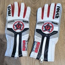 Guanti da sci in pelle vintage