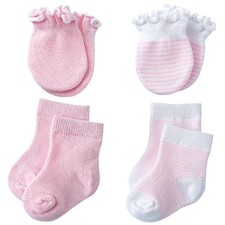  4 Pairs Moffole Neonato
