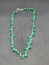 Collana di malachite e
