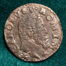 NAPOLI CARLO V 2 CAVALLI "CERCHIO" O "GLOBETTO" VARIANTE INEDITA ESTREMA RARITA'