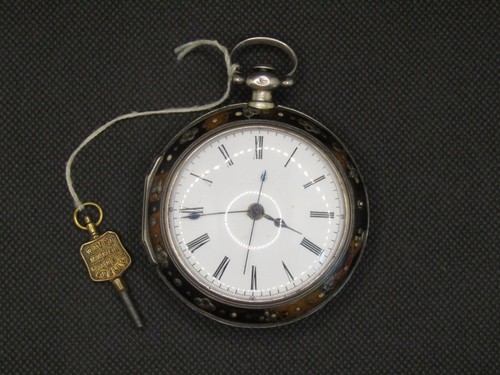 Antique pair case pocket - antique, watch