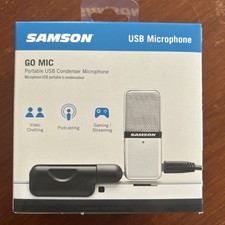 Samson Go Mic Silver Microfono