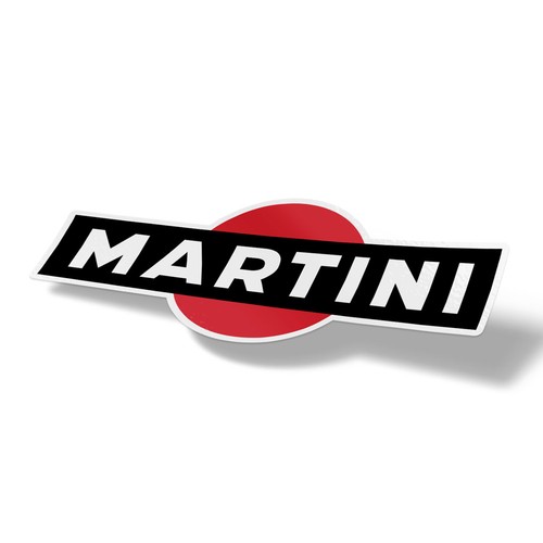 Adesivo martini racing vintage - adesivo,