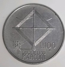Italia moneta rara 100 lire - moneta,
