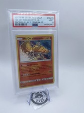 Pokemon Ho-Oh Iridescente PSA 9 SM70 Mint - Shining Leggende Iridescenti POP 3