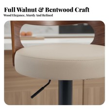 Sgabello Girevole con Motivo