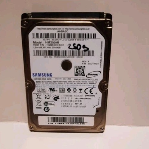 Samsung 250gb hm250hi - samsung, 5400rpm