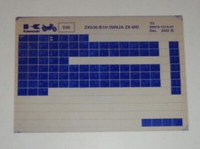 Microfiche catalogo ricambi - catalogo,