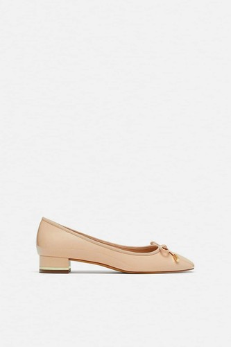 Zara heeled ballerinas - heeled,