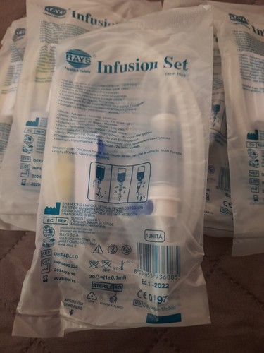 Deflussori flebo sterili - deflussori,