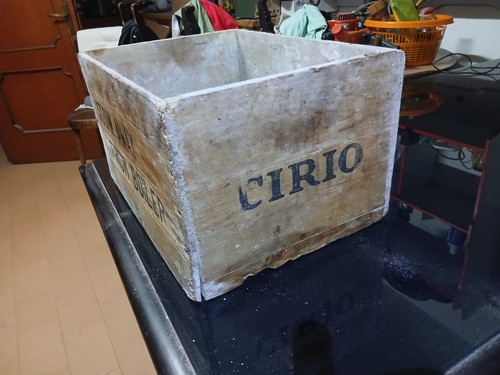 Cassa pubblicitaria legno - in,