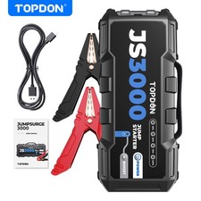 TOPDON JS3000/VS2000 Plus Booster Avviamento Jump Starter PowerBank Batteria Auto