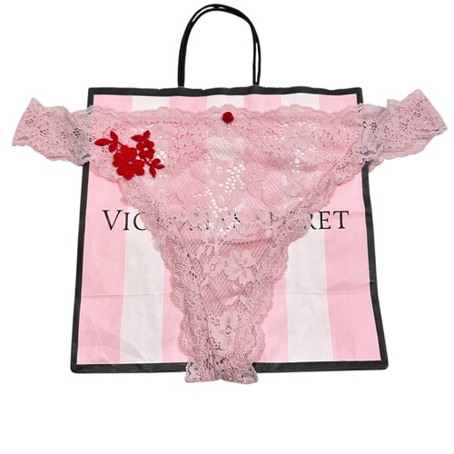 Panty perizoma pizzo - , rosa