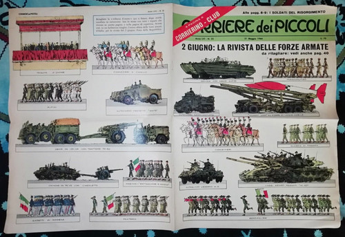 Soldatini carta corriere - di,