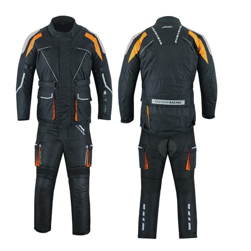 Tuta moto tessuto uomo - tuta,