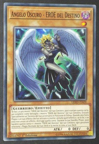 Angelo oscuro eroe del - eroe, destino