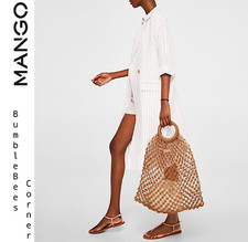 Borsa shopper MANGO RETE