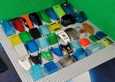 Lego Parabrezza 2507/4474/30536/47844/2337/ 30639/2582 Design a scelta - Spedizione gratuita!