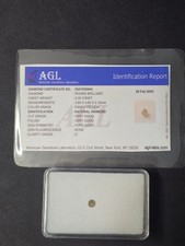 Cert. 0.30 ct Fancy Yellow