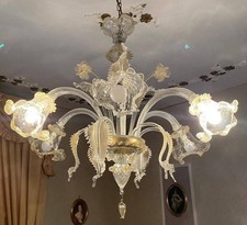 Lampadario In vetro di Murano